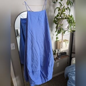 NWT Free People Blue Summer Casual Dress medium